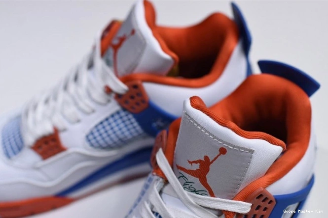 Blue Air 308497-171 Jordan Bright 4 Crimson-Royal White 0801